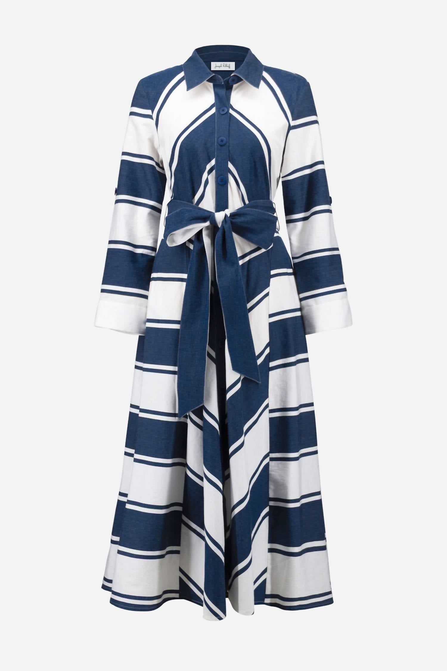 Joseph Ribkoff - Casual Striped Maxi Dress