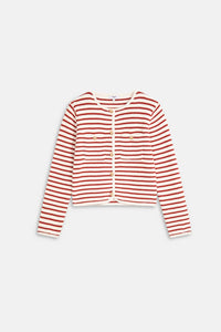 Suncoo - Gabriel Striped Cardigan