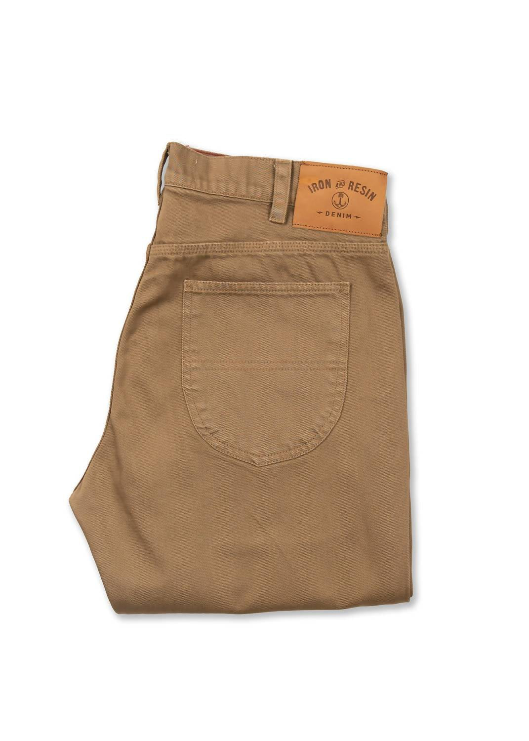 Iron & Resin Men's Saguaro Denim Pant in bronze - men's jeans - alternate view