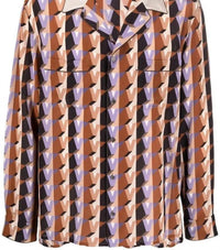Valentino - Men's Graphic Print Silk Shirt