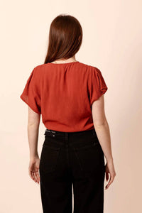 Elan - Brooks V-neck Top