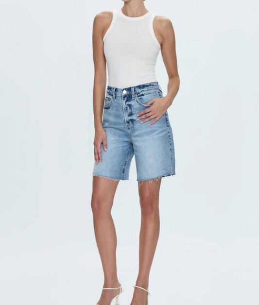 Pistola - Kaylee High Rise Loose Denim Short