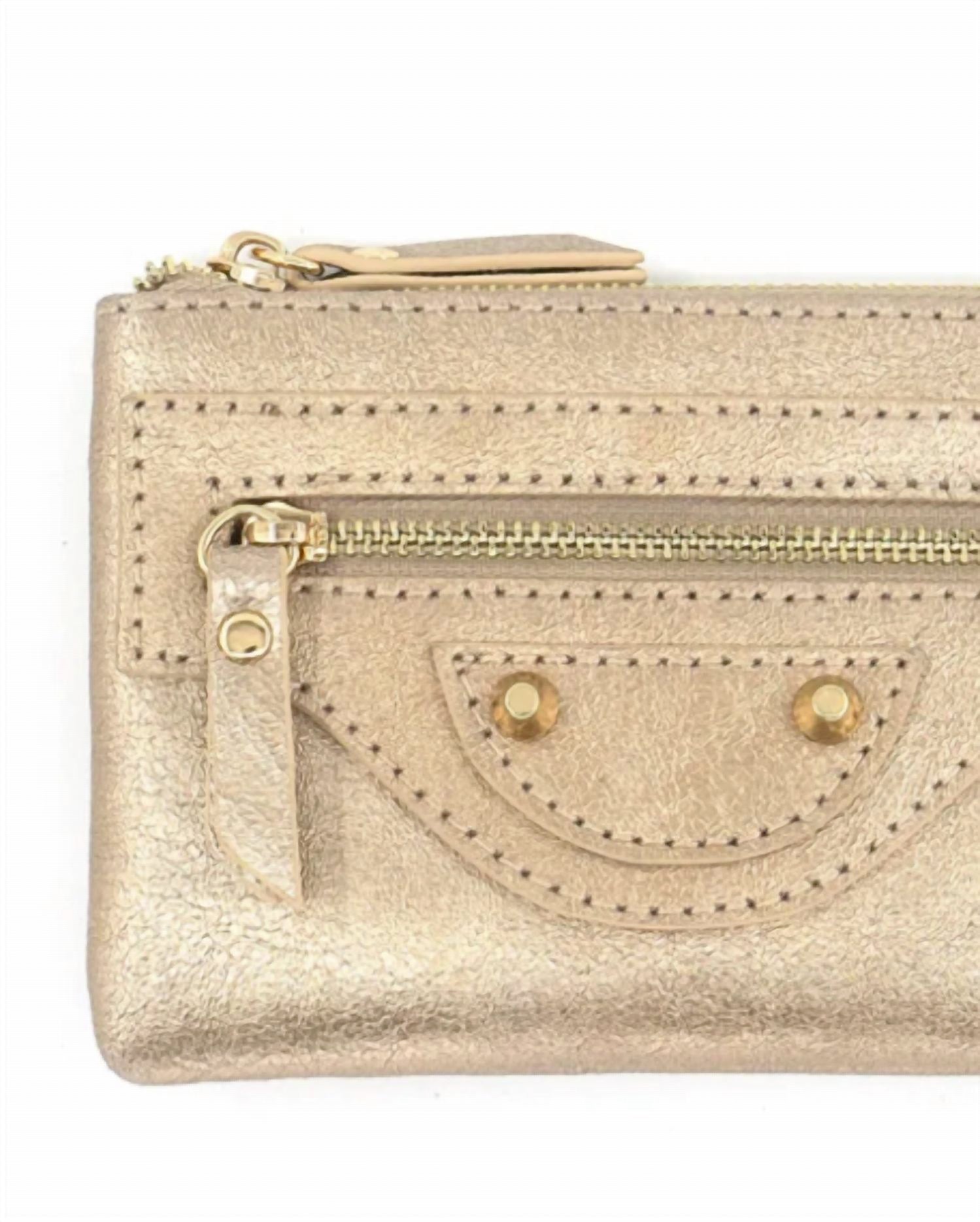 Bc Handbags - Women's Ciaga Leather Zippered Card Case