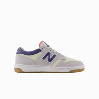 New Balance Women's 480 Sneakers in grey - women's sneaker - detail view