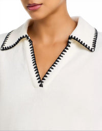 Rails - Cati Whipstitch Terry Polo