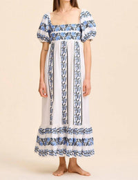 MILLE Kaiya Midi Dress in santorini - women's dress