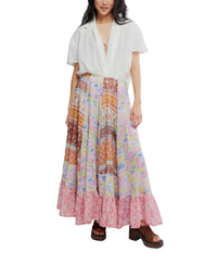 Free People - Women's Santa Eulalia Printed Skirt