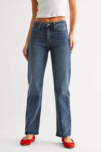 Just Black Denim - Full Length Straight Jean