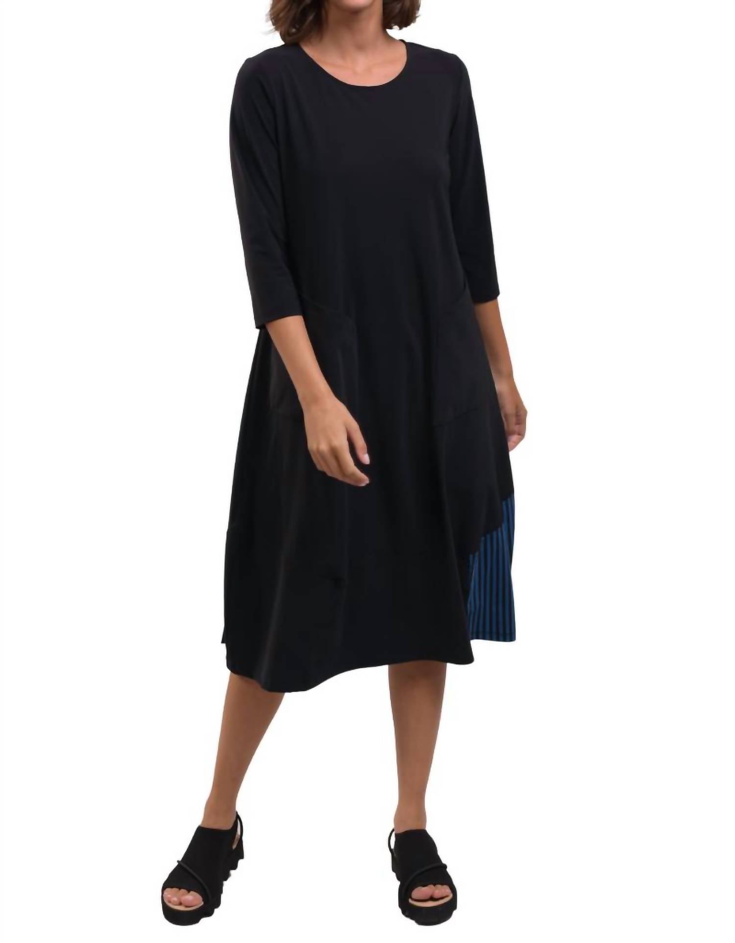 Alembika - Tekbika Dress With Stripes