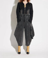 Circular Path - Balloon Denim Jeans