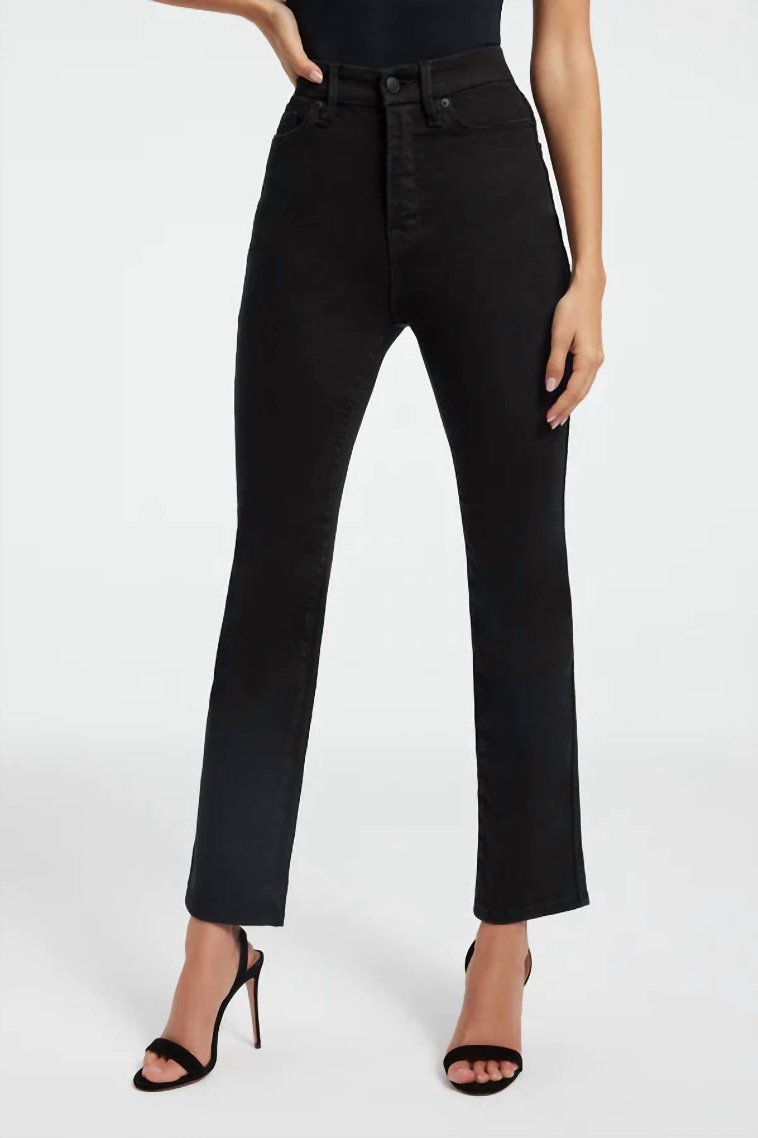 Good American - Good Curve Straight Jeans
