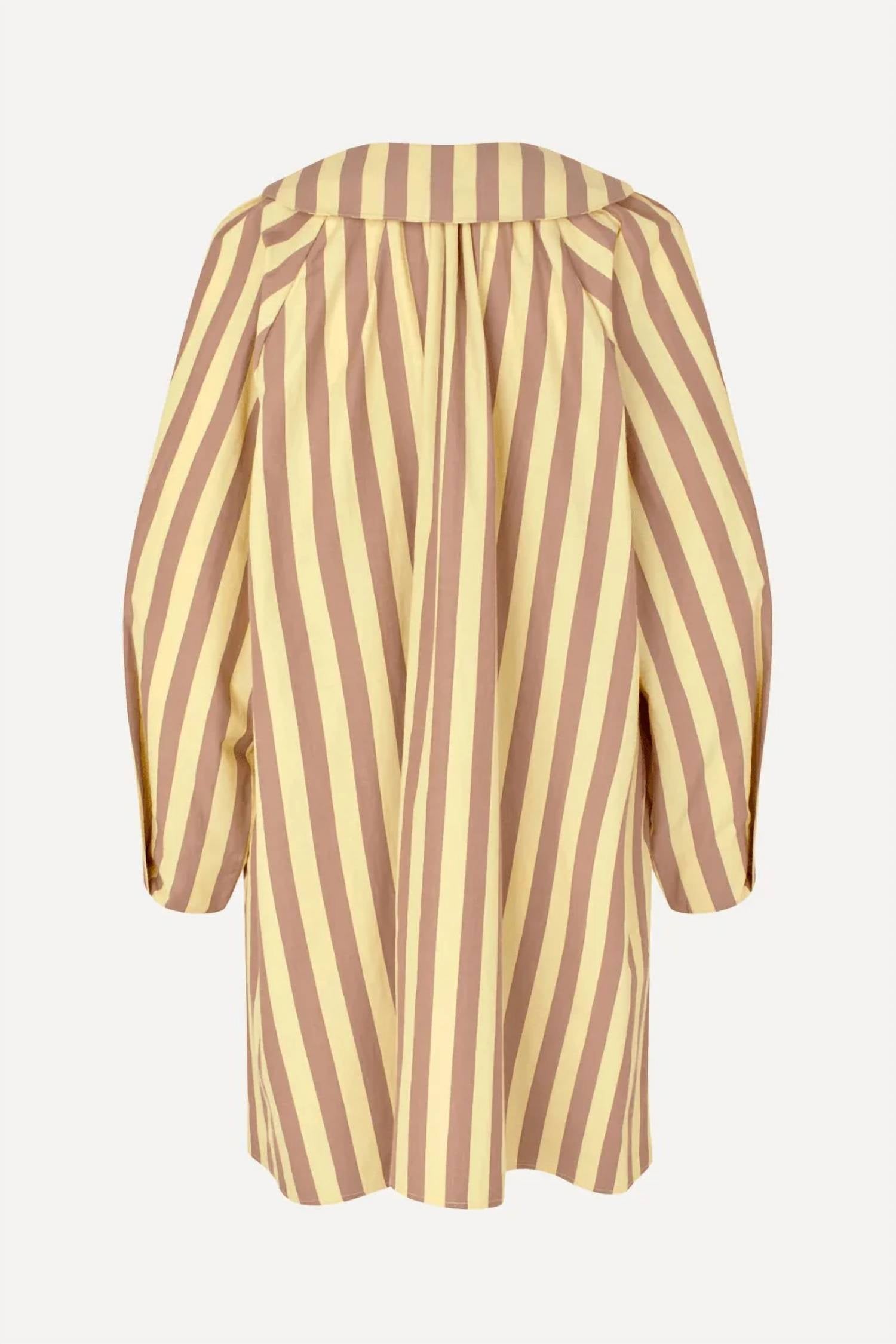 Stine Goya - Collared Voluminous Mini Dress