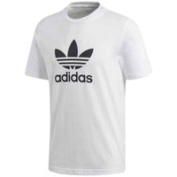 adidas Men's Trefoil Short Sleeve Tee in white - men's t-shirt - alternate view