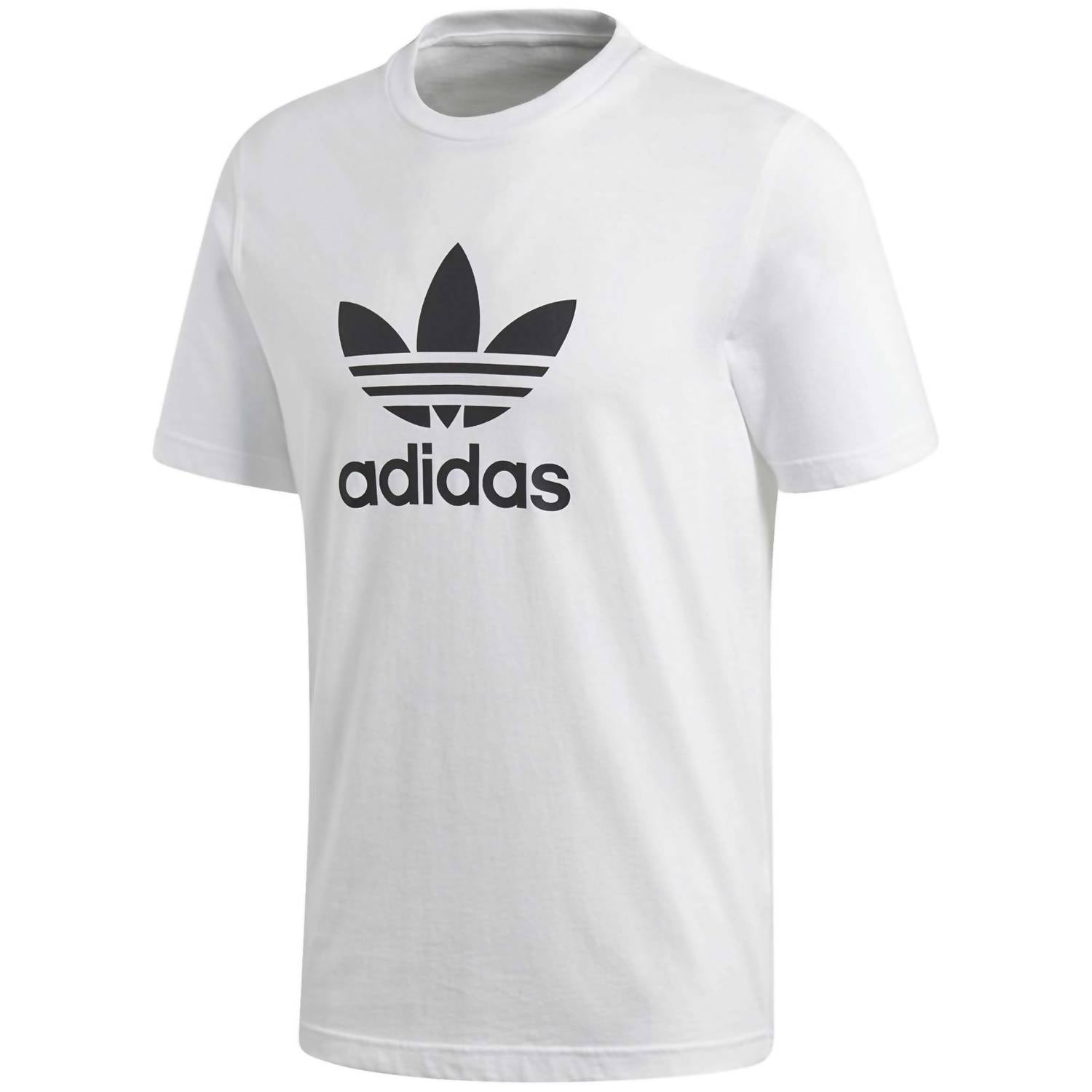 adidas Men's Trefoil Short Sleeve Tee in white - men's t-shirt - alternate view