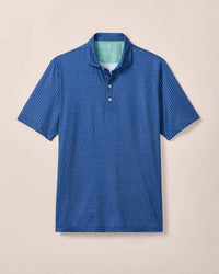 JOHNNIE-O Boy's Featherweight Performance Polo in shamrocks - kids' shirt