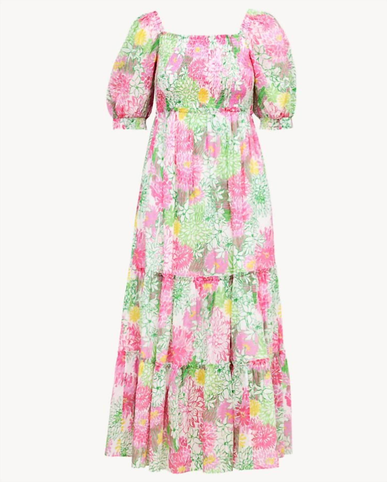 Lilly Pulitzer - HADLY SHORT SLEEVE SMOCKED DRESS