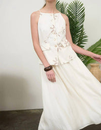 Zoe And Claire - Zinnia Twofer Maxi Dress