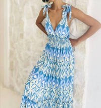 Feather & Find - Airglow Open Back Dress