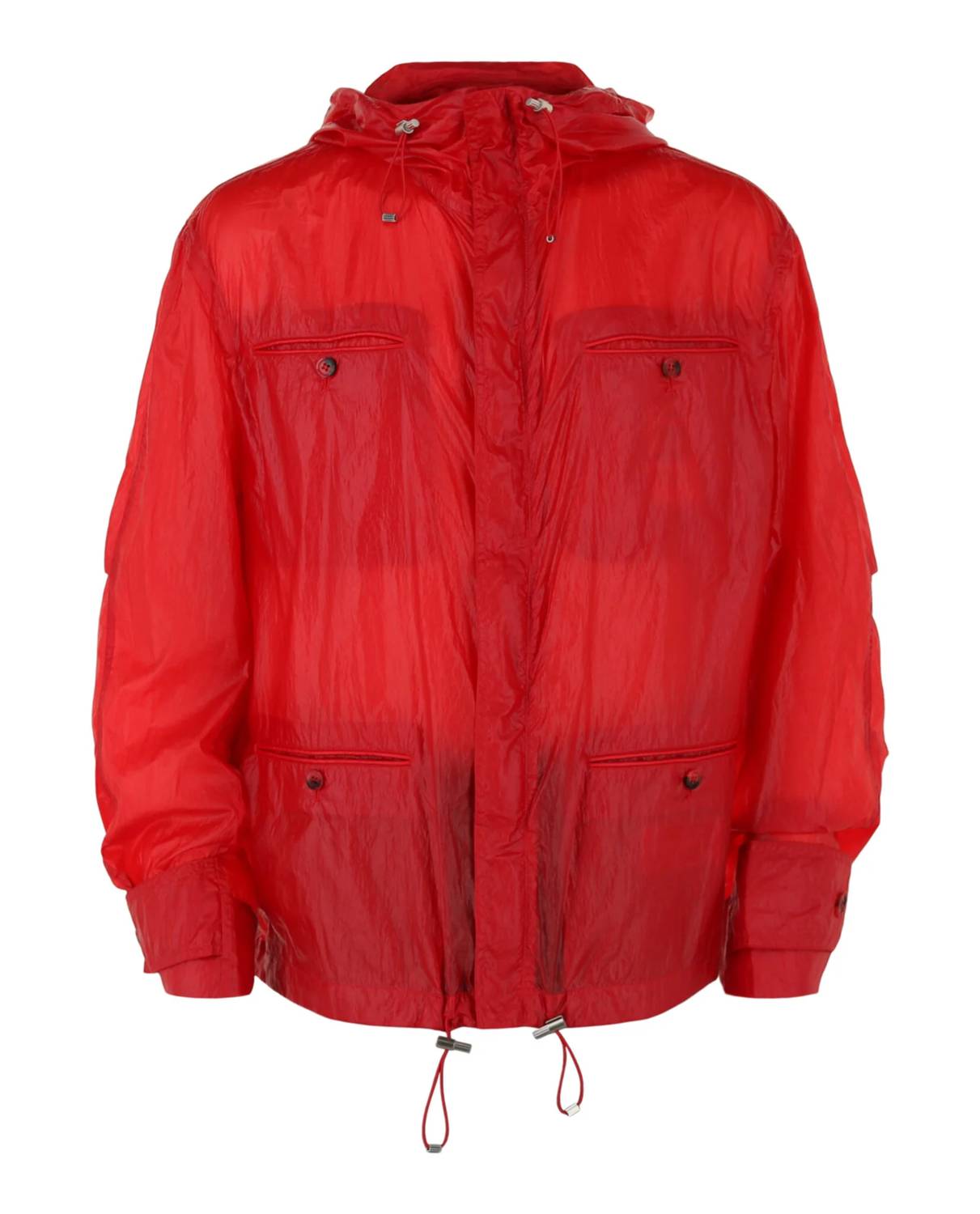 Salvatore Ferragamo - Hooded Windbreaker Jacket