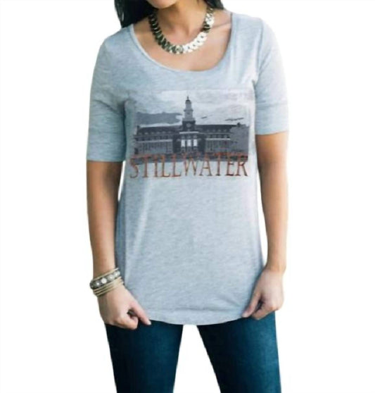 Gameday Couture - Oklahoma State University Landmark Tee