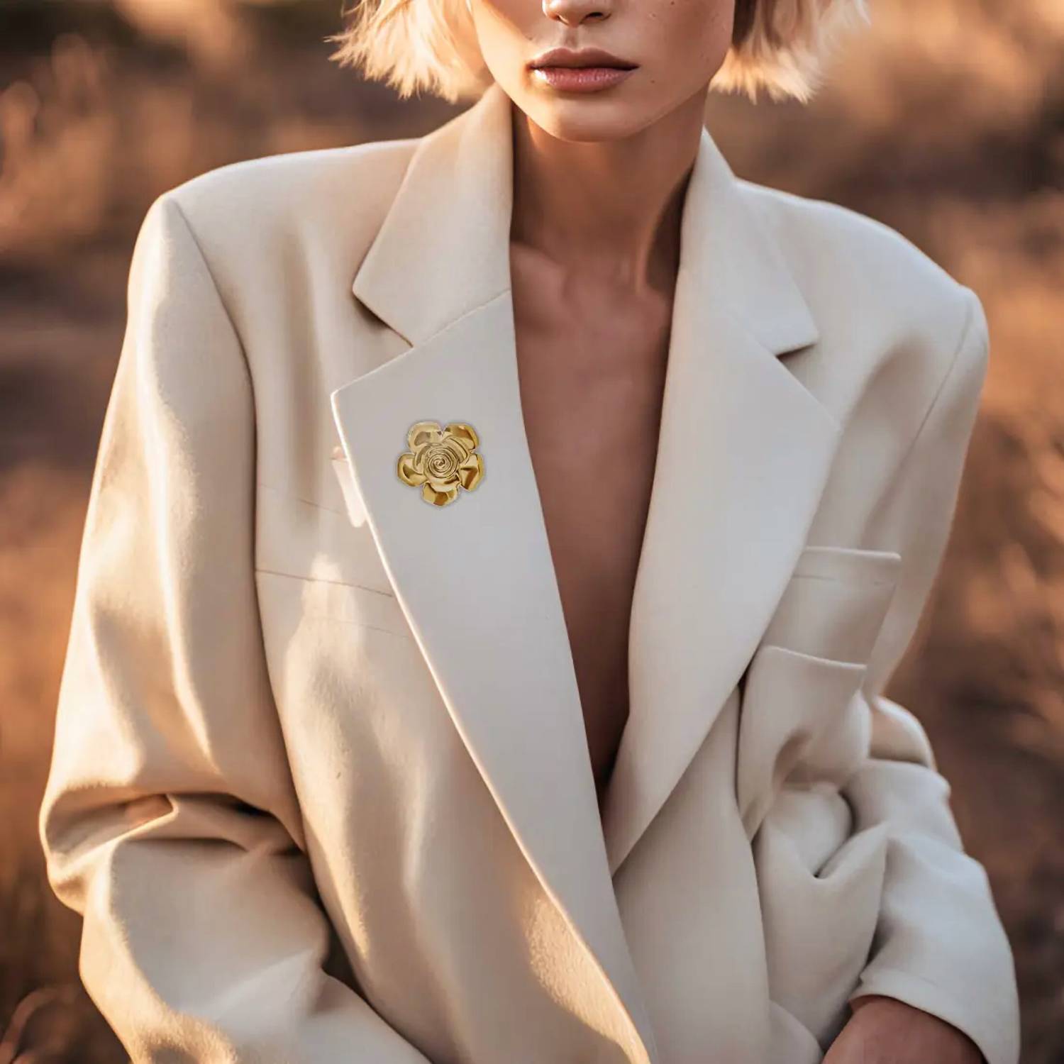 Ellie Vail - Women's Flower Brooch