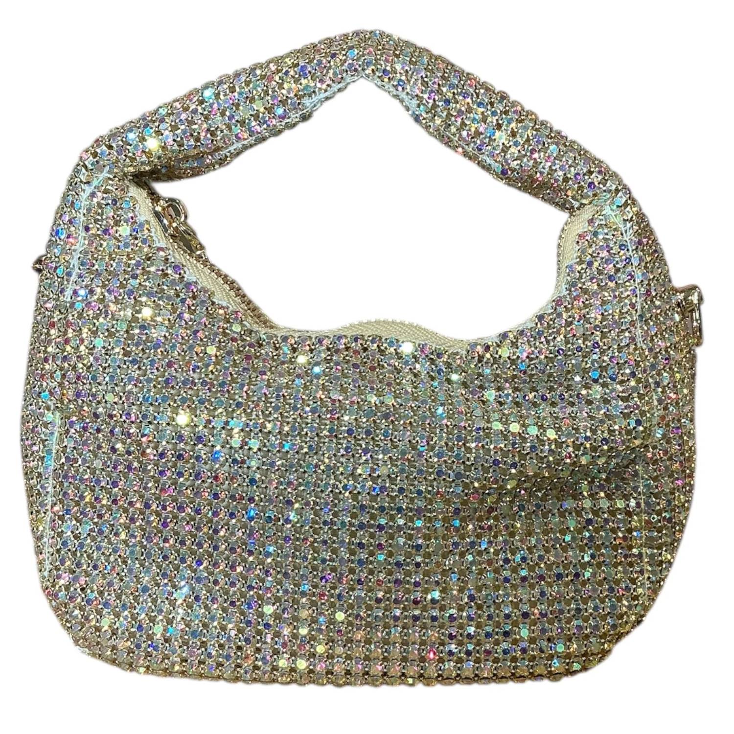 Alexa Koi - Women's Sparkly Rhinestone Mini Hand Bag