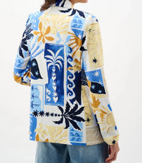 Joseph Ribkoff - Silky Knit Tropical Fitted Blazer