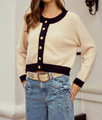 Lovlov - Soft Button Down Sweater Cardigan