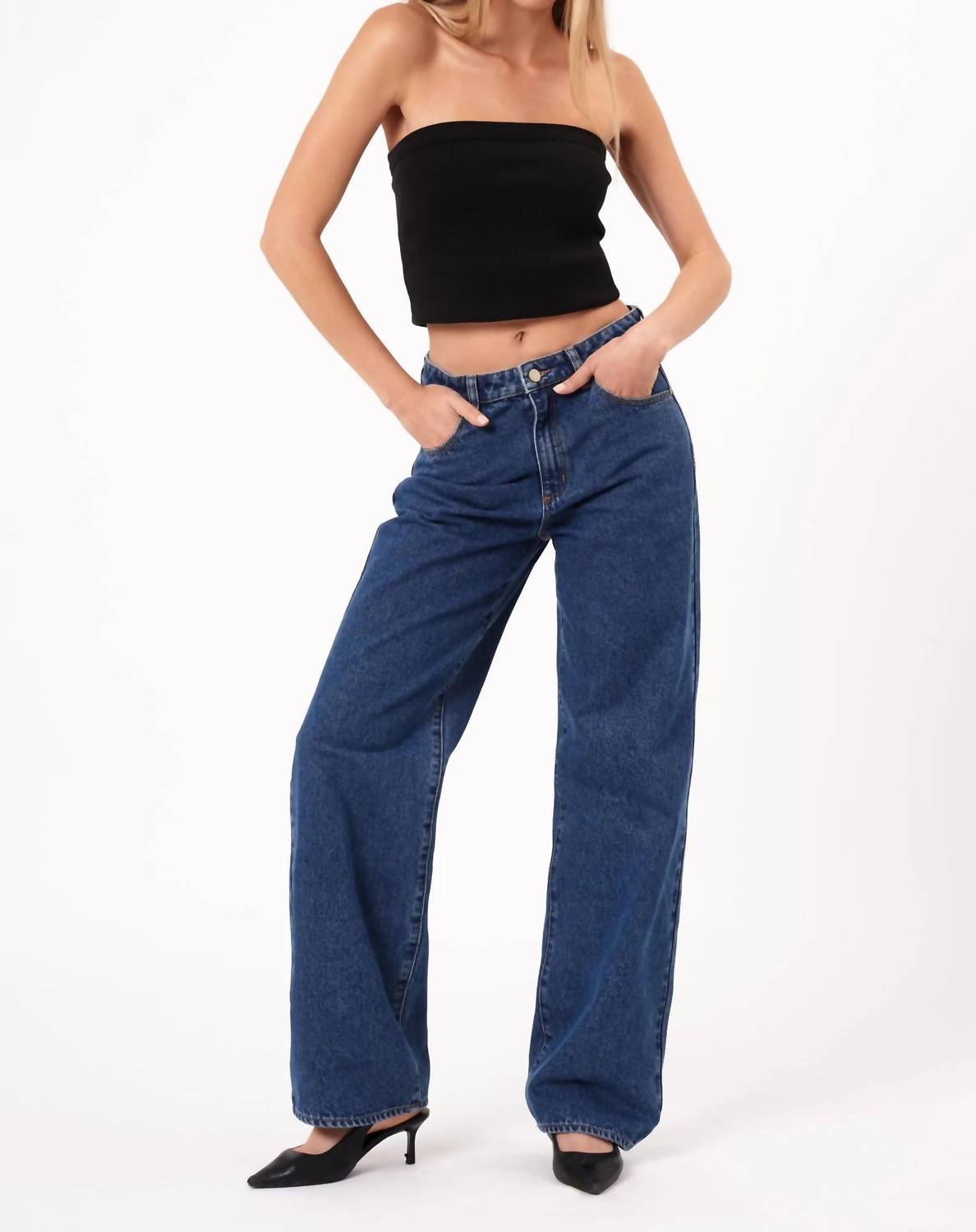 Abrand Jeans - 95 Mid-rise Baggy Jeans