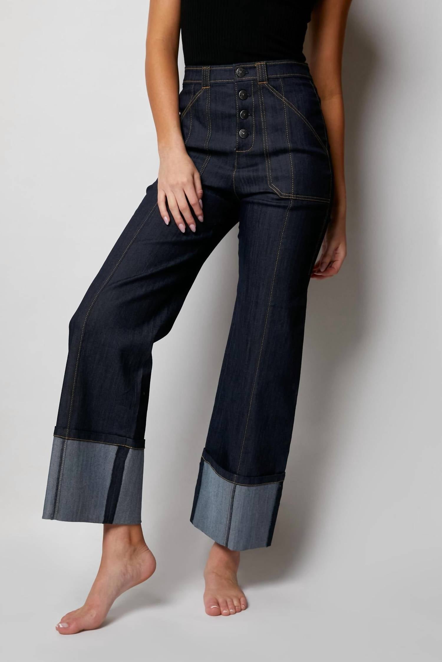 Cinq A Sept - Cuffed Benji Jeans