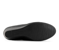 Andrea - Women's Leather Wedge Loafers