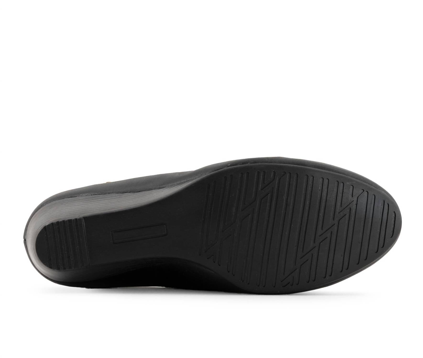 Andrea - Women's Leather Wedge Loafers