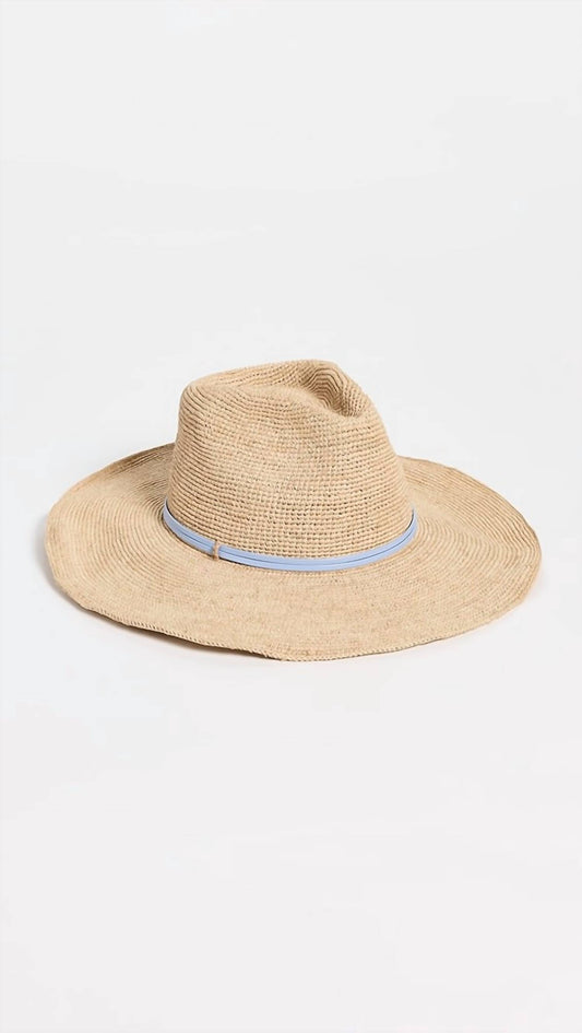 Hat Attack - Women's Raffia Crochet Cowboy Hat