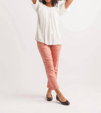 Papillon - Swiss Dot Bell Sleeve Blouse