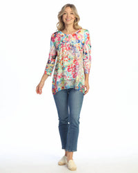 Jess & Jane - Chiffon Hem Top