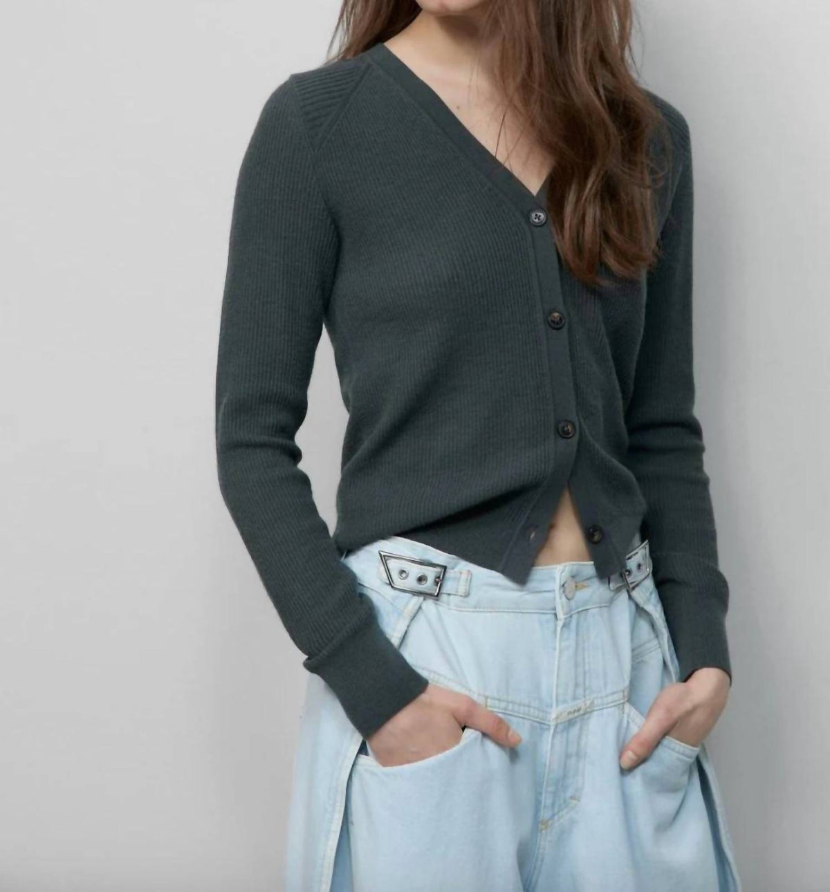 Closed - V Neck Cardigan Sweater