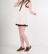 Emily Mccarthy - Varsity Orchid Mini Dress