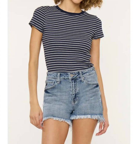 Kancan - High Rise Mom Short