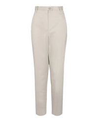 Salvatore Ferragamo - Women's Tailored Cotton-blend Tapered Trouser