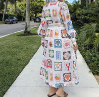 Emily Lovelock - Blythe Print Dress