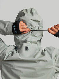 Janji Rainrunner Jacket in overcast - women's jacket - alternate view