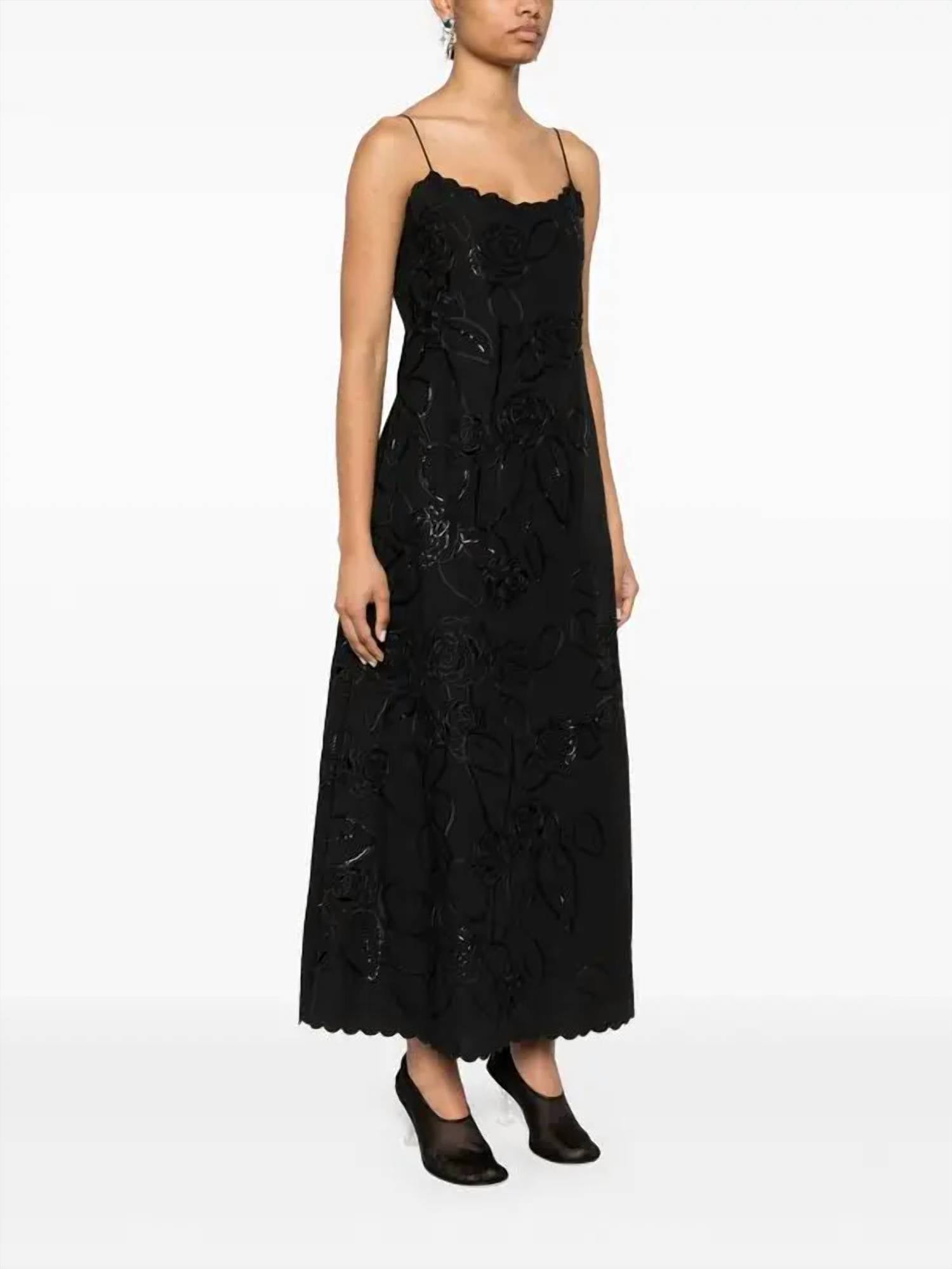 Bernadette - Petit Beurre Embroidered Dress