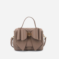 Like Dreams - Women's Crossi Bow Embossed Small Crossbody Bag