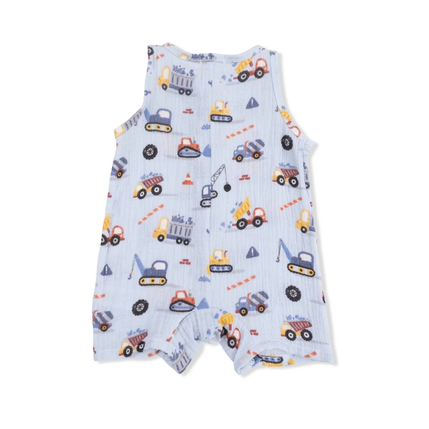 Angel Dear - Kids Crayon Construction Sleeveless Shortie Romper
