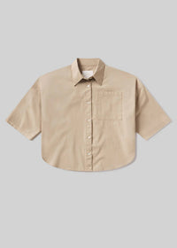 Citizens Of Humanity - Frances Cropped Cape Button Up Shirt