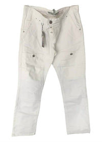 Rnt23 - Men's Mid Rise Vintage Denim Jeans With Hand Embellished Details