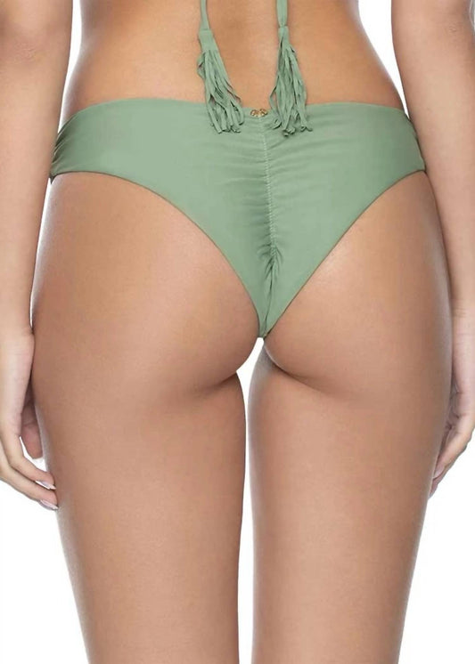Sage Basic Ruched Teeny