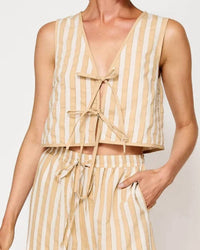 Line And Dot - Kamari Top