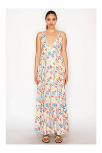 Meet Me In Santorini - Mykonos Maxi Dress