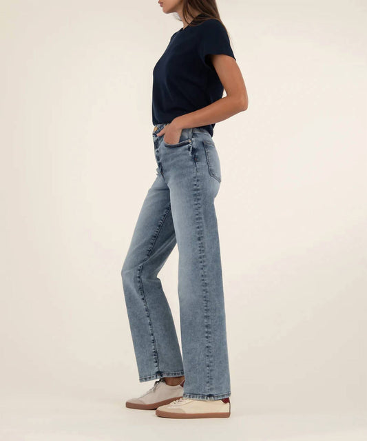 Kut From The Kloth - Sienna High Rise Straight Leg Jeans